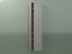 Настінна шафа з 1 правої дверцятами (8CUCFCD01, Clay C37, L 48, P 24, H 192 cm)