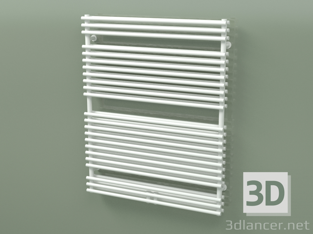 3D modeli Isıtmalı havlu askısı - Apia (1134 x 900, RAL - 9016) - önizleme