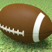 3D Rugby topu modeli satın - render