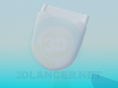 modèle 3D Urinoir - preview