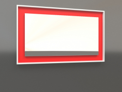 Specchio ZL 18 (750x450, bianco, arancio luminoso)