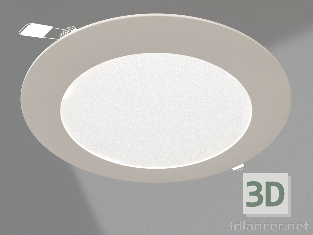 3D Modell Lampe DL-172M-15W Weiß - Vorschau