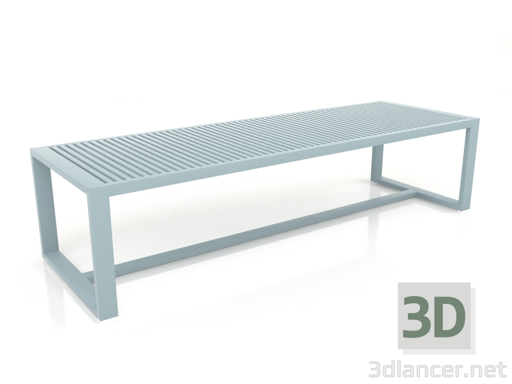 modello 3D Tavolo da pranzo 307 (Grigio blu) - anteprima