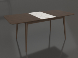 Tavolo da pranzo Ekarma pieghevole 1840x800 mm (Noce scuro, opzione 1)