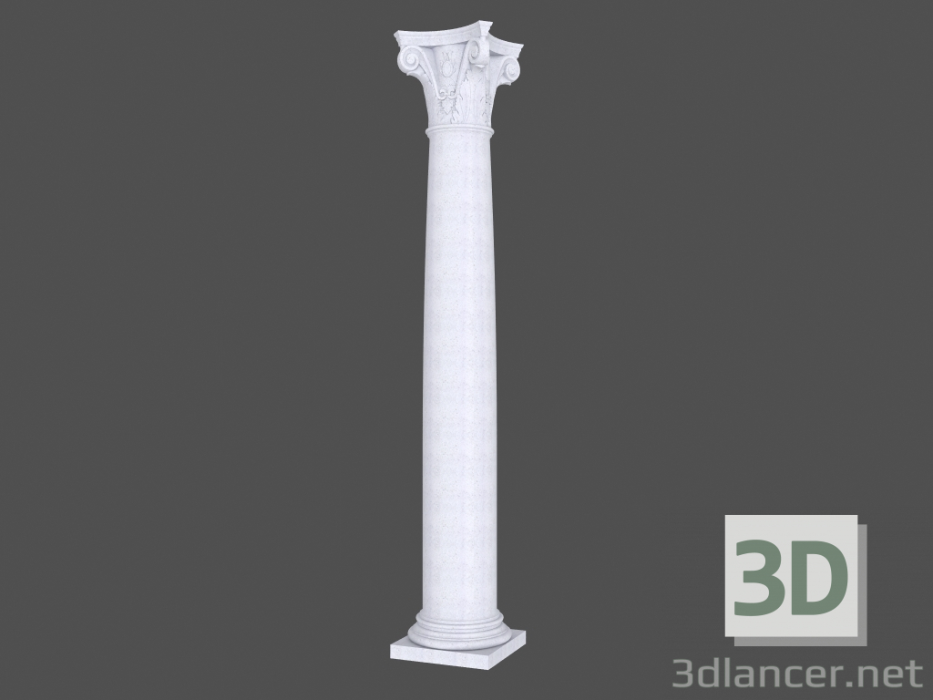 3D modeli Sütun (K25K) - önizleme