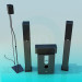 3d model Audio System - preview
