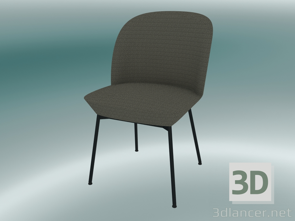 3D Modell Oslo Chair (Ocean 52, Anthrazit Schwarz) - Vorschau