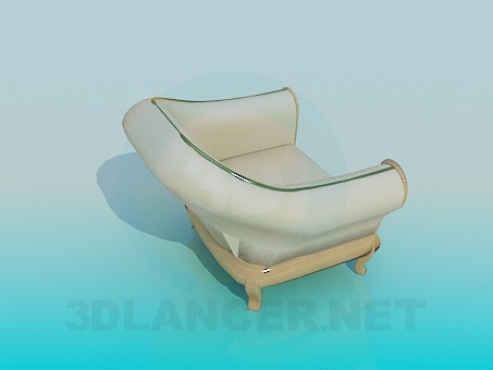 modelo 3D Sillón - escuchar modelo 3D Sillón - escuchar