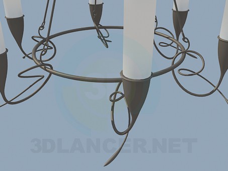 3d model Chandelier - preview 3d model Chandelier - preview