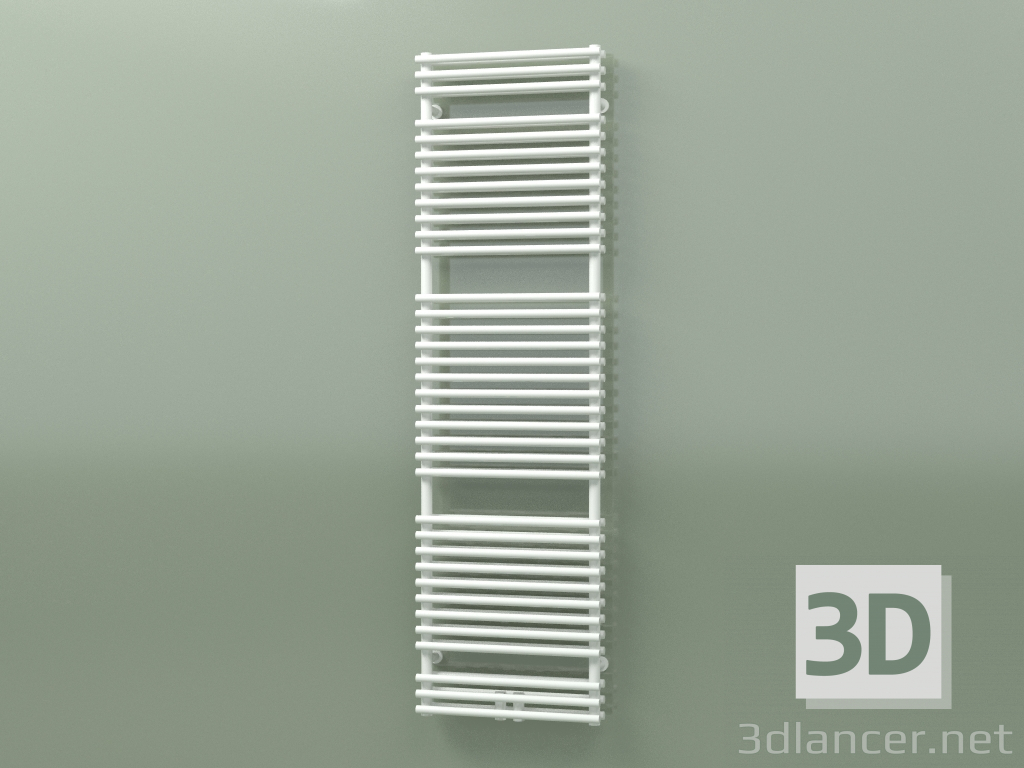 3D modeli Isıtmalı havlu askısı - Apia (1764 x 500, RAL - 9016) - önizleme