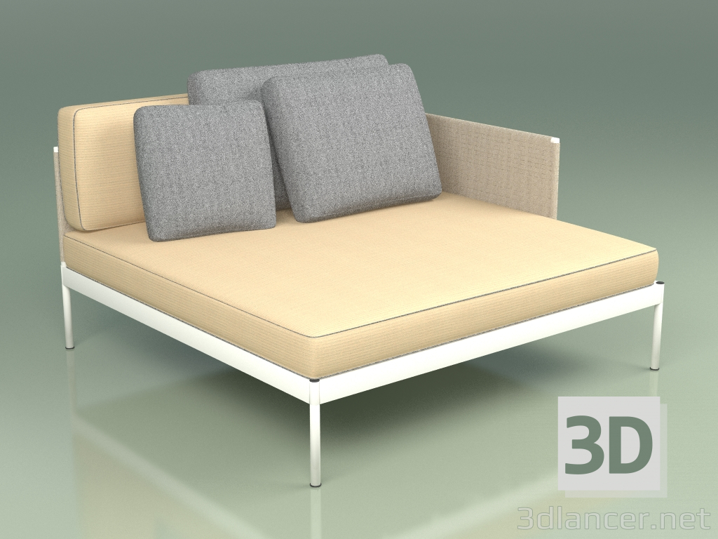 3d model Modular sofa (354 + 335, option 2) - preview
