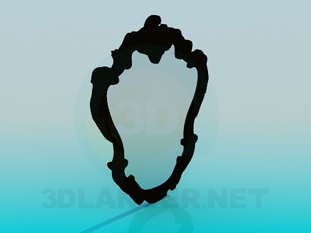modèle 3D Finition miroir - preview