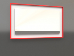Specchio ZL 18 (750x450, arancio luminoso, bianco)