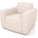 3D Modell 1-Sitzer-Sofa Bor (Beige) - Vorschau