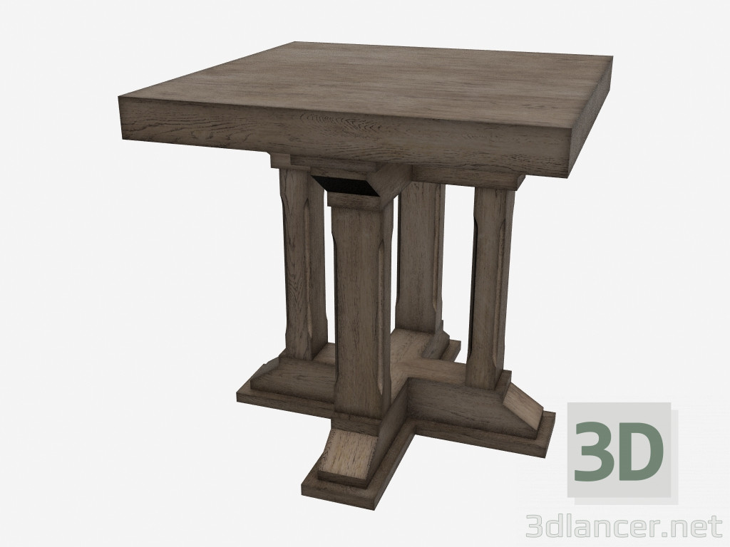3d model Table side PRESTON (522.010-2N7) - preview