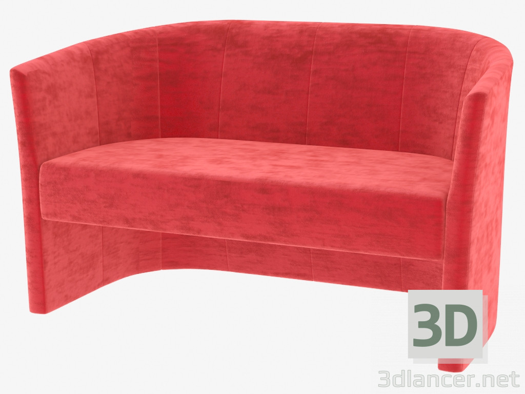 3d model Office sofa San Remo - preview