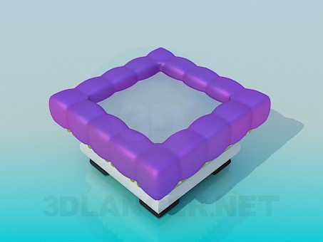 3d model Ottoman - preview