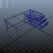 3D Modell Holztisch - Vorschau