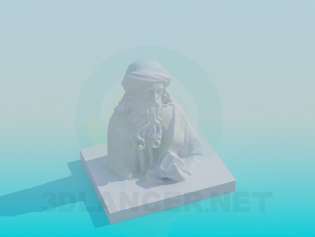 3D Modell Skulptur - Vorschau