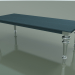 3d model Dining table (33, Blue, Aluminum) - preview