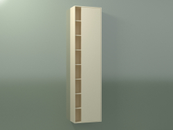 Настінна шафа з 1 правої дверцятами (8CUCFCD01, Bone C39, L 48, P 24, H 192 cm)