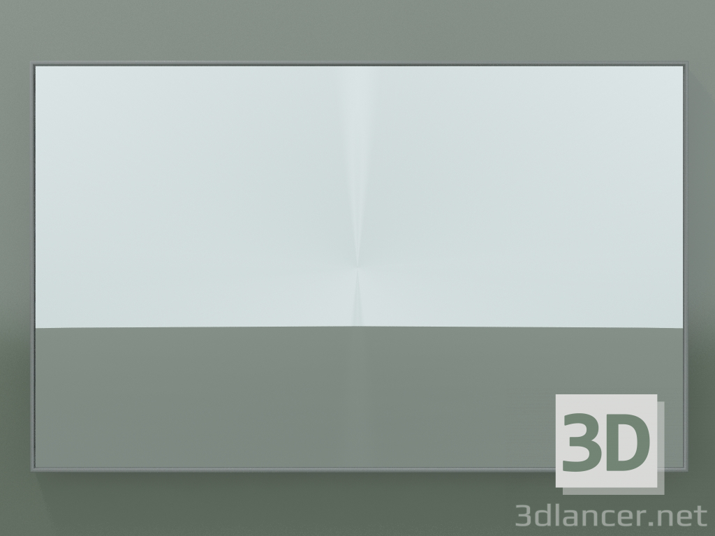 Modelo 3d Espelho Rettangolo (8ATDL0001, Cinza Prata C35, Í 60, L 96 cm) - preview