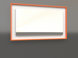 Espelho ZL 18 (750x450, laranja brilhante luminoso, branco)
