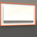 modello 3D Specchio ZL 18 (750x450, arancio brillante luminoso, bianco) - anteprima