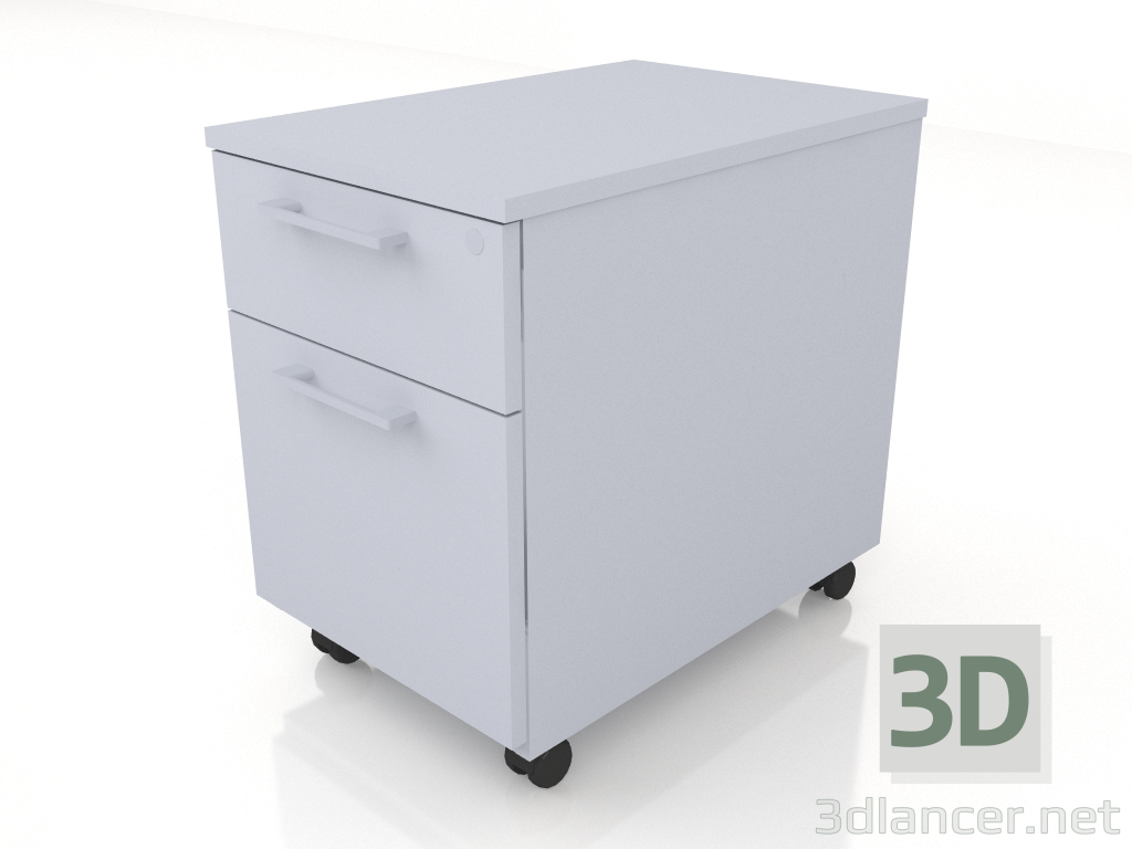 3D Modell Rollcontainer Basic KDT12 (402x600x586) - Vorschau