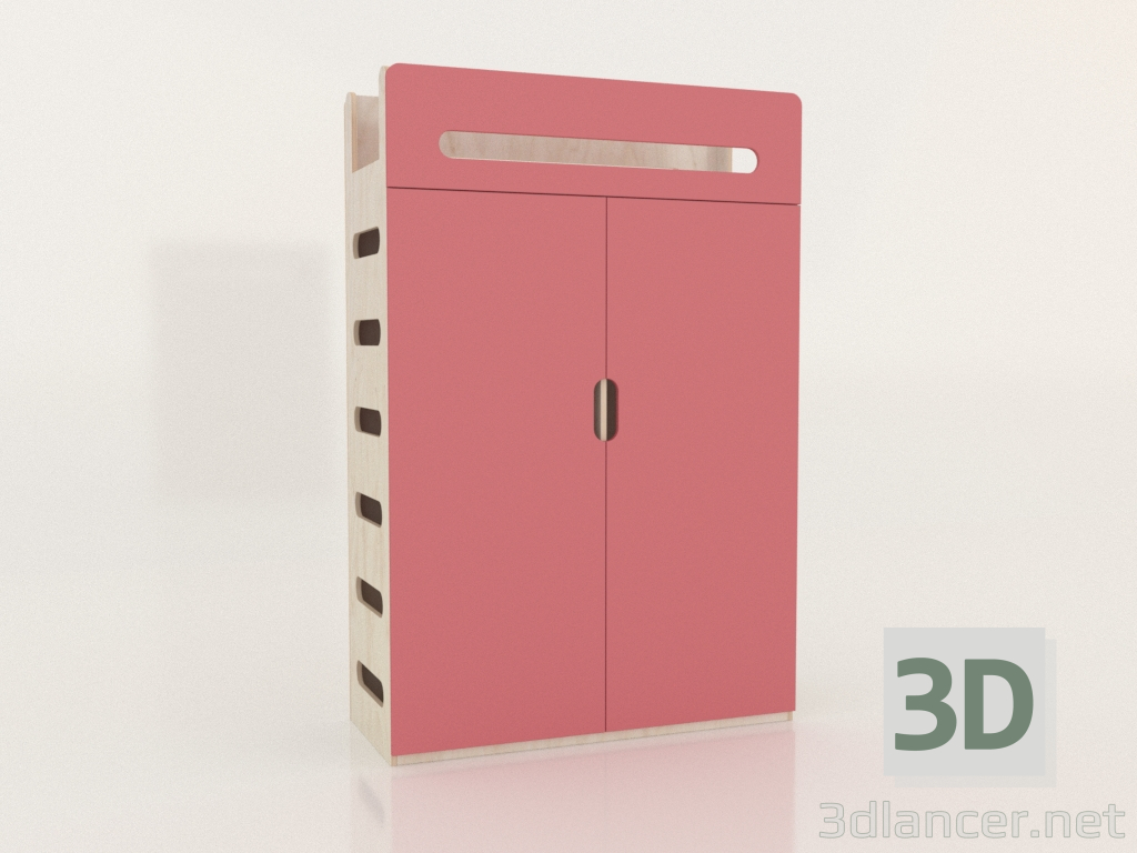 3D Modell Kleiderschrank geschlossen UMZUG WE (WEMWE2) - Vorschau