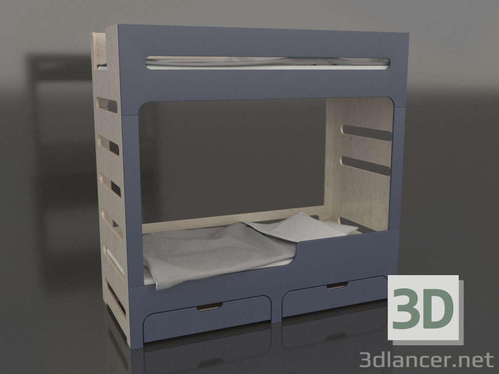 3 डी मॉडल बंक बेड मोड एचआर (यूआईडीएचआर1) - पूर्वावलोकन