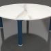 modello 3D Tavolino D 90 (Grigio blu, DEKTON Aura) - anteprima