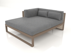 XL modular sofa, section 2 left (Bronze)