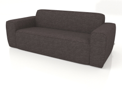 2.5-seater sofa Bor (Anthracite)