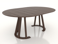 Table à manger TRANSFORM 1800x1200 mm (noyer foncé)