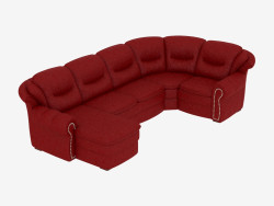 Classic leather sofa
