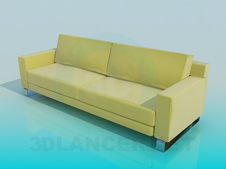 3d model Sofa - preview 3d model Sofa - preview