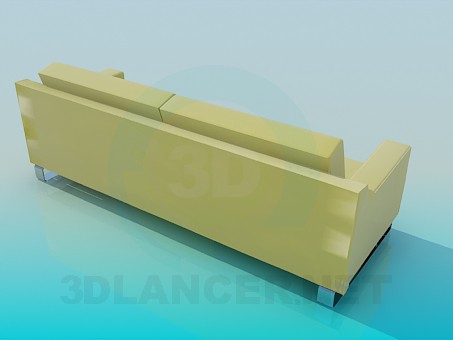 3d model Sofa - preview 3d model Sofa - preview