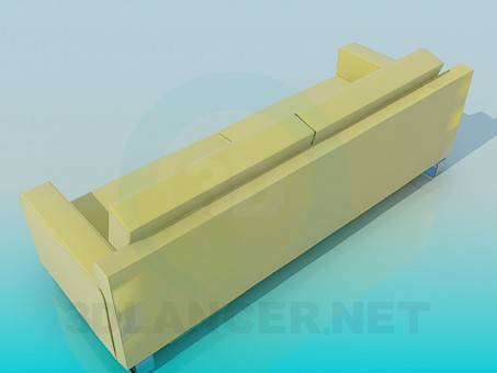 3d model Sofa - preview 3d model Sofa - preview