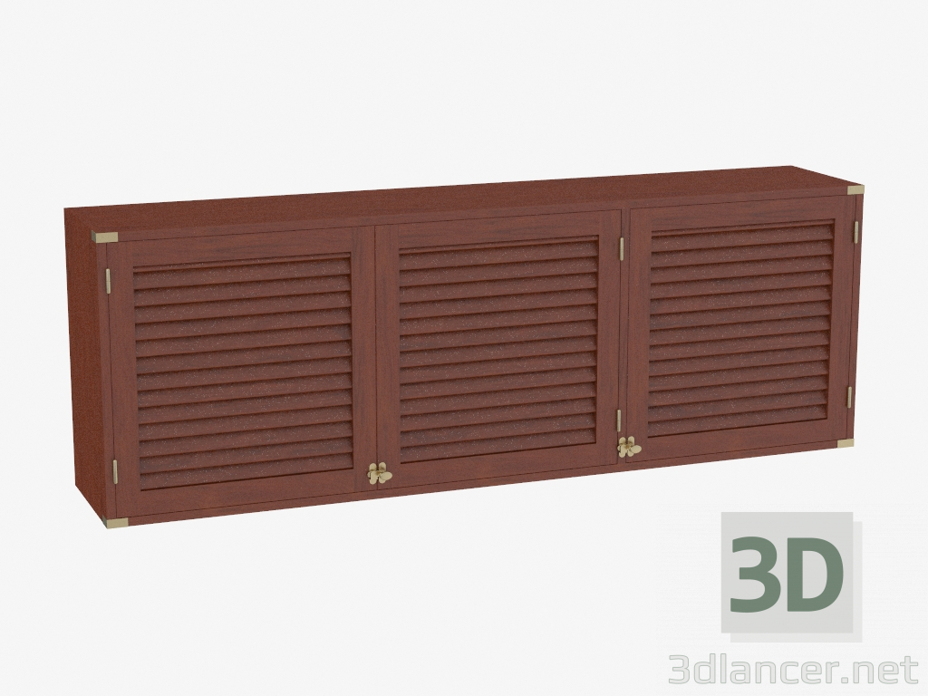 3d model Low curbstone in marine style - preview