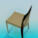 modèle 3D Chaise en bois - preview