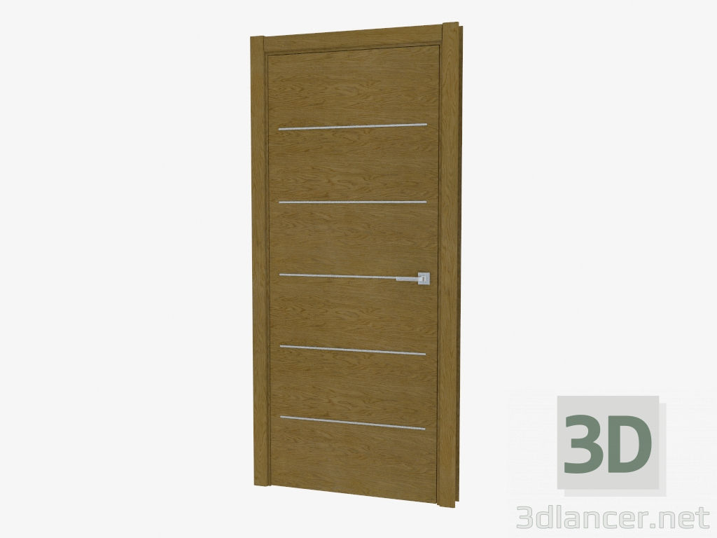 modello 3D Porta interroom DG-4 - anteprima