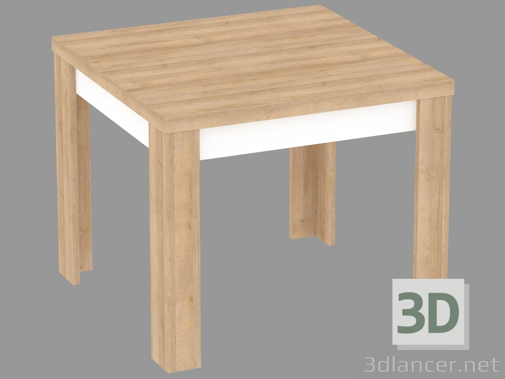 Modelo 3d Mesa de jantar dobrável (TYPE LYOT05) - preview