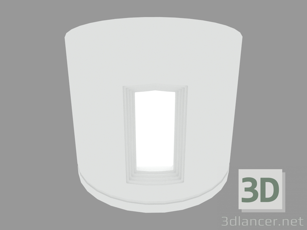 modello 3D Lampada da parete BLITZ 1 WINDOW (S4049) - anteprima