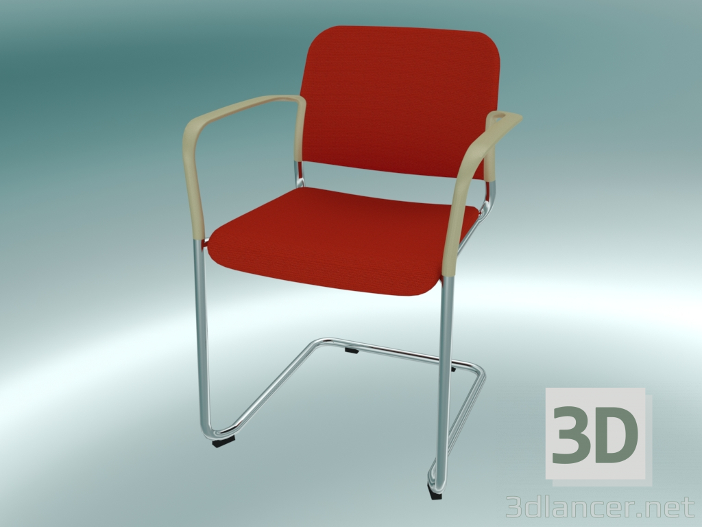 Modelo 3d Cadeira de conferência (500V 2P) - preview