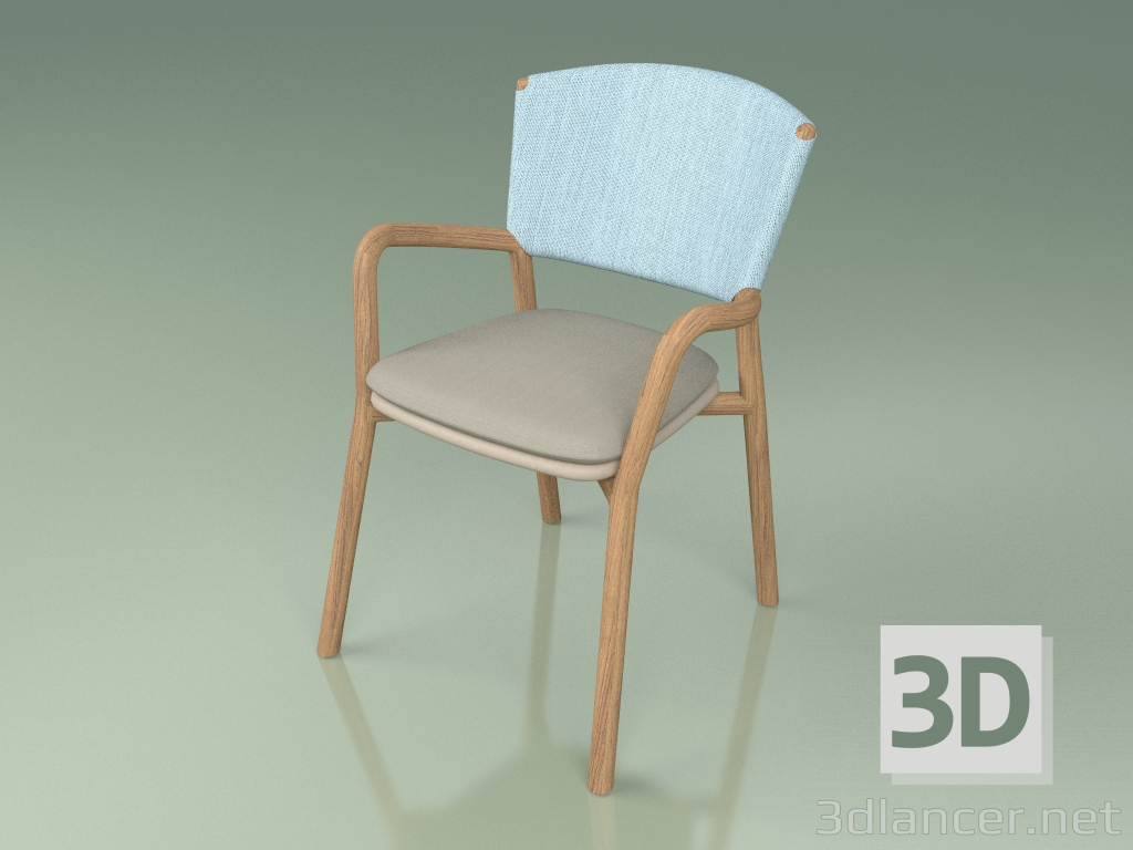 Modelo 3d Cadeira 061 (Sky, Toupeira de Resina de Poliuretano) - preview
