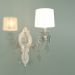 3d model Sconce 10098-1 (silver-tinted crystal) - preview