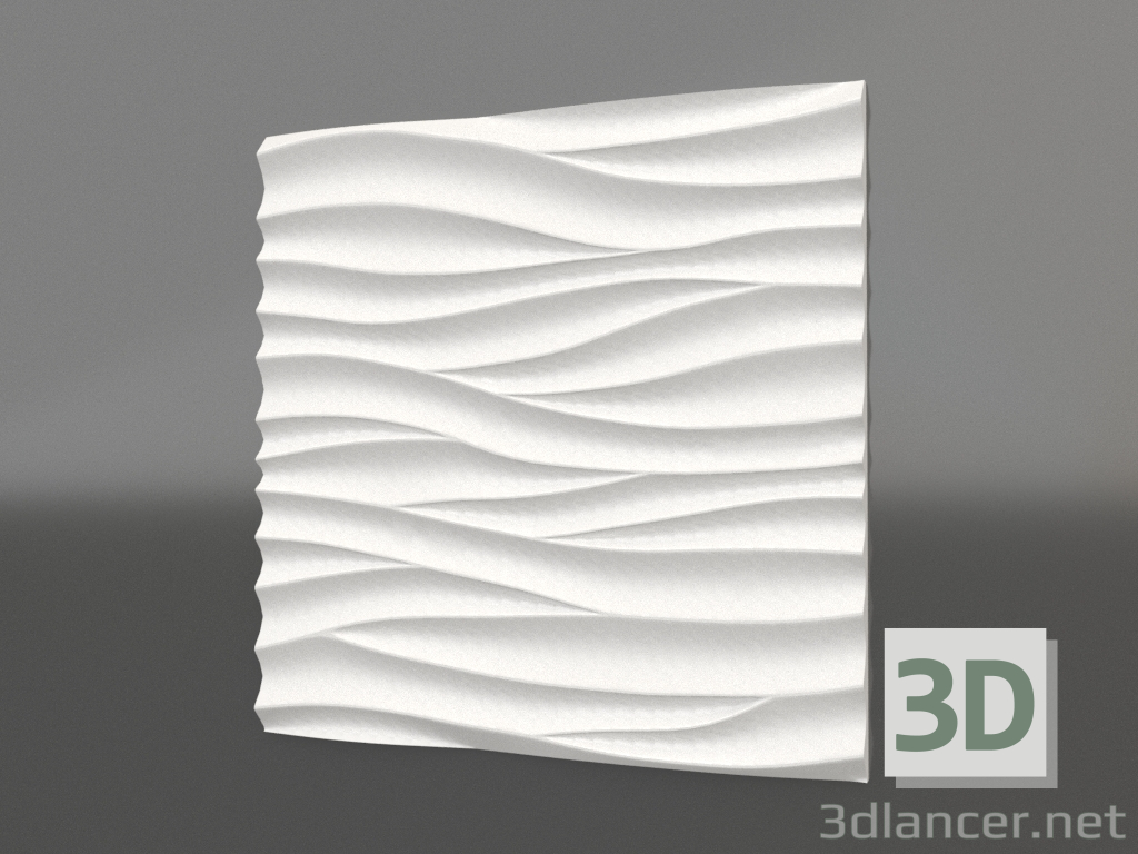 3D modeli 3 boyutlu panel M-33 - önizleme