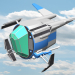 3D Uçak modeli satın - render