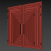 modello 3D di cancello soppalco nero comprare - rendering